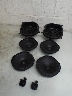 Complete DSP Speaker System Doors and Tweeter with Subwoofers – Alfa Romeo 166 1998-2008