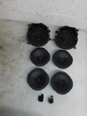 Complete DSP Speaker System Doors and Tweeter with Subwoofers – Alfa Romeo 166 1998-2008