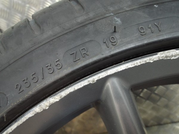 19 inch Ti Alloy Wheels with Tyres 5x110 Grey - Alfa Romeo 159 Brera 939  Spider Giulietta - CloverParts
