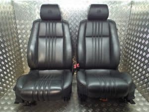 Black Leather Lusso Front Seats- Alfa Romeo 159 2005-2010