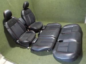 Black Alcantara Fabric and Leather Seats – Alfa Romeo Giulietta 2010-2020