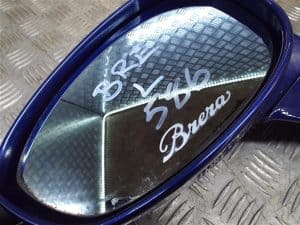 LEFT – Door Wing Mirror Electric Folding Misano Blue 586 – Alfa Romeo 939 Brera Spider 2005-2012