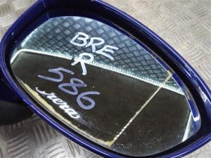 RIGHT – Door Wing Mirror Electric Folding Misano Blue 586 – Alfa Romeo 939 Brera Spider 2005-2012