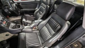 Black Momo Leather Seats Front and Rear SET – Alfa Romeo 916 GTV 1998-2005