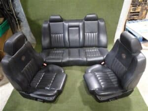 Black Leather Seats – Electric Adjust and Heated – Alfa Romeo 166 1998-2007