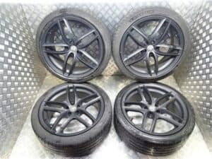 18inch Black Alloy Wheels with Tyres 5×98 – Alfa Romeo 156 GT 147 916 GTV Spider