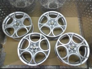 18 inch 5×110 Cloverleaf Teledial Alloy Wheels fully REFURBISHED – Alfa Romeo Giulietta 159 Brera