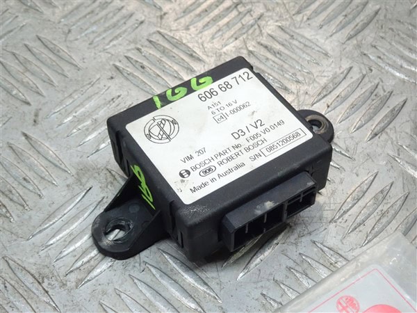 2.5 V6 Engine ECU with Code and Key Set Bosch 0261204707 - Alfa Romeo 166 1998-2001 - Image 5