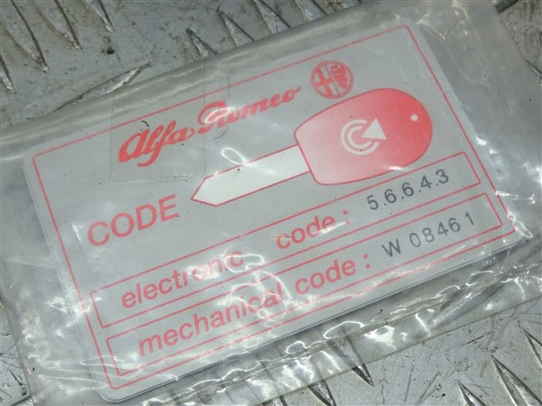 2.5 V6 Engine ECU with Code and Key Set Bosch 0261204707 - Alfa Romeo 166 1998-2001 - Image 7