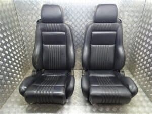 Phase 3 Black Leather Seats – Alfa Romeo 916 Spider 1995-2005