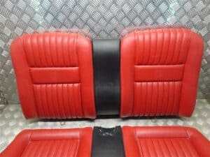 Red Momo Leather Rear Seats with Headrest – Alfa Romeo 916 GTV 1998-2005
