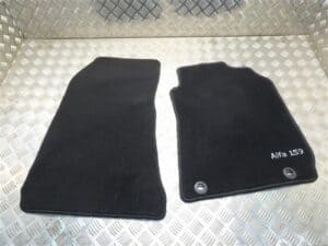 Front Floor Mats Carpet BLACK Original – Alfa Romeo 159 2005-2012