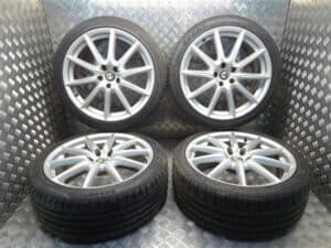 19 inch Ti Alloy Wheels with Tyres 5×110 Silver – Alfa Romeo 159 Brera 939 Spider Giulietta