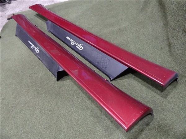 RIGHT and LEFT Side Skirts - Proteo Red 195 - Alfa Romeo 916 GTV Spider 1995-2005 - Image 4