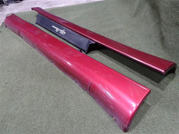 RIGHT and LEFT Side Skirts - Proteo Red 195 - Alfa Romeo 916 GTV Spider 1995-2005 - Image 7