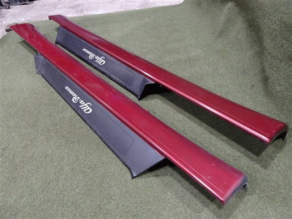 RIGHT and LEFT Side Skirts - Proteo Red 195 - Alfa Romeo 916 GTV Spider 1995-2005 - Image 8