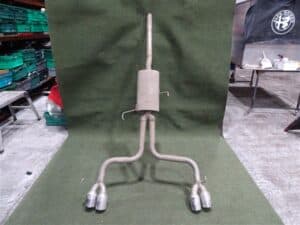 Stainless Steel Twin Exit Exhaust System Cat Back – Alfa Romeo 916 Spider GTV 1995-2005