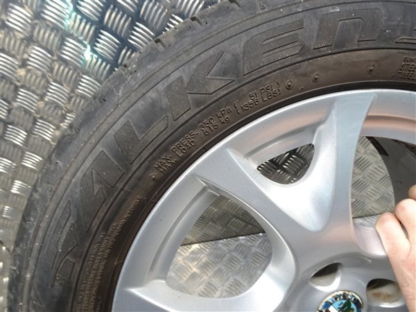 16 inch Alloy Wheels with Tyres 4x98 - Alfa Romeo Mito (145/146) 2009-2017 - immagine 36