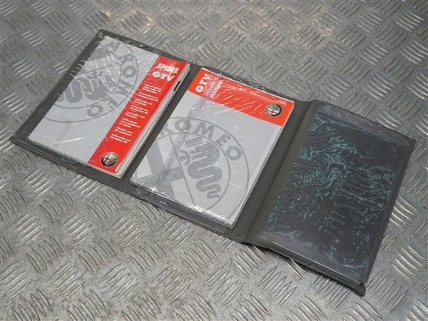 GTV Owners Manual Book Pack Phase2 – Alfa Romeo 916 GTV 1998-2005