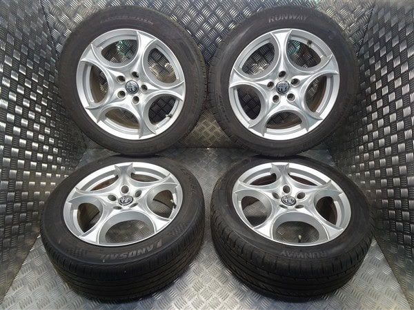 17 inch Horseshoe Alloy Wheels with Tyres 5x110 - Alfa Romeo 159 Brera Spider