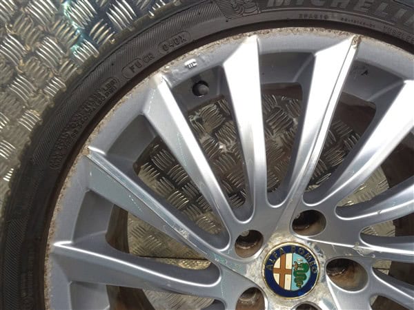 5x110 18 inch Turbine Alloy Wheels with Tyres - Alfa Romeo Giulietta 2010-2020 - Imagen 4