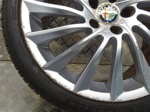 5x110 18 inch Turbine Alloy Wheels with Tyres - Alfa Romeo Giulietta 2010-2020 - Imagen 5