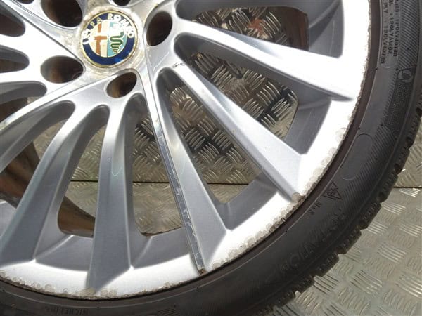 5x110 18 inch Turbine Alloy Wheels with Tyres - Alfa Romeo Giulietta 2010-2020 - Imagen 6