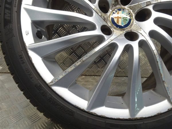 5x110 18 inch Turbine Alloy Wheels with Tyres - Alfa Romeo Giulietta 2010-2020 - Imagen 20
