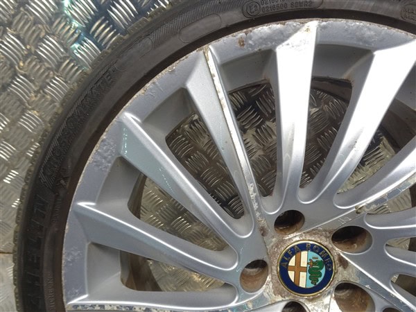 5x110 18 inch Turbine Alloy Wheels with Tyres - Alfa Romeo Giulietta 2010-2020 - Imagen 32