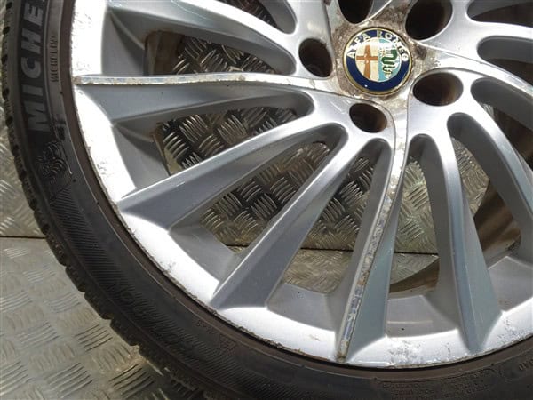 5x110 18 inch Turbine Alloy Wheels with Tyres - Alfa Romeo Giulietta 2010-2020 - Imagen 33
