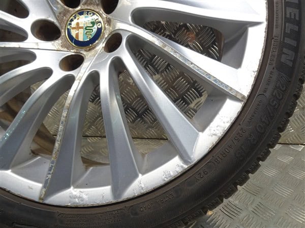 5x110 18 inch Turbine Alloy Wheels with Tyres - Alfa Romeo Giulietta 2010-2020 - Imagen 34