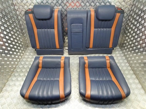 Blue and Tobacco Leather Seats Front and Rear - Alfa Romeo 939 Brera Spider 2005-2012 – Image 2
