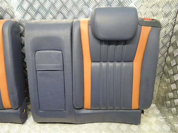 Blue and Tobacco Leather Seats Front and Rear - Alfa Romeo 939 Brera Spider 2005-2012 – Image 5