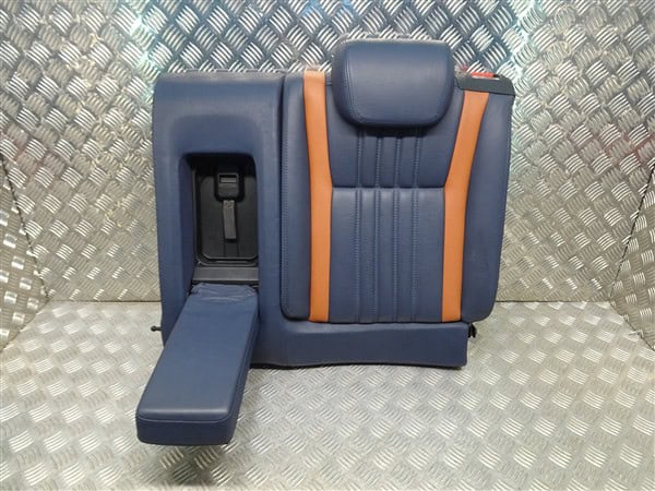 Blue and Tobacco Leather Seats Front and Rear - Alfa Romeo 939 Brera Spider 2005-2012 – Image 7