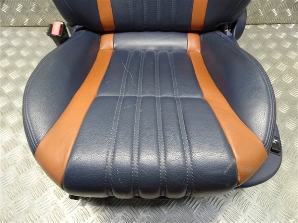 Blue and Tobacco Leather Seats Front and Rear - Alfa Romeo 939 Brera Spider 2005-2012 – Image 26
