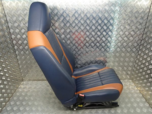 Blue and Tobacco Leather Seats Front and Rear - Alfa Romeo 939 Brera Spider 2005-2012 – Image 30