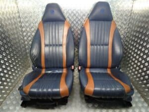 Blue and Tobacco Leather Seats Front and Rear – Alfa Romeo 939 Brera Spider 2005-2012