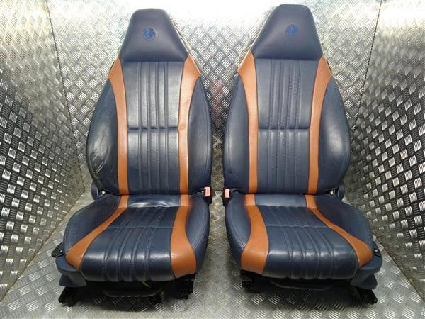 Blue and Tobacco Leather Seats Front and Rear - Alfa Romeo 939 Brera Spider 2005-2012
