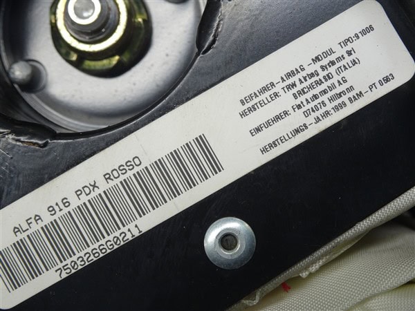 Red Airbag Dashboard – Alfa Romeo 916 GTV Spider 1998-2005 - Imagen 11