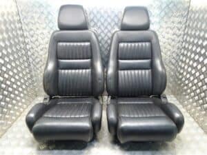 Black Momo Leather Seats Front and Rear – Alfa Romeo 916 GTV 1998-2005