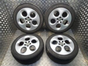 16 inch Alloy Wheels with Tyres 5×98 – Alfa Romeo 916 GTV Spider 1995-2005