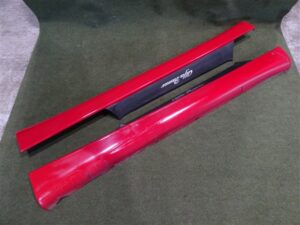 RIGHT and LEFT Side Skirts – Red 130 – Alfa Romeo 916 GTV Spider 1995-2005