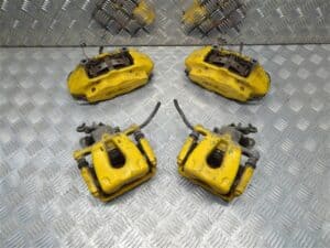 Brembo Front Brake Calipers 330mm Discs Front and Rear Yellow – Alfa Romeo 159 Brera Spider 2005-2012