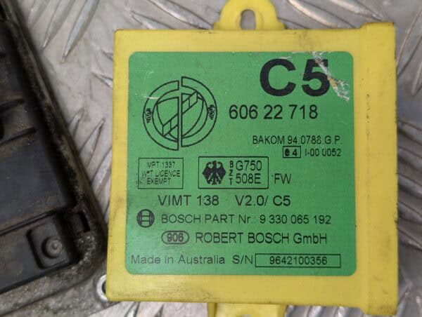 2.0 Twinspark Engine ECU Code Box and Key 0261206061 - Alfa Romeo 916 GTV Spider 1998-2001 - Image 4