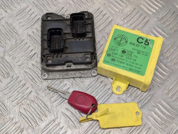 2.0 Twinspark Engine ECU Code Box and Key 0261206061 - Alfa Romeo 916 GTV Spider 1998-2001