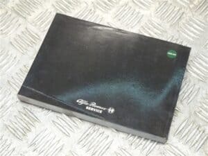 Manual Owners Hand Book 60431380 – Alfa Romeo GT 2000-2010