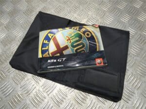 Manual Owners Hand Book 60431933 – Alfa Romeo GT 2000-2010