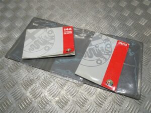 Manual Owners Hand Book German Language 60490918 – Alfa Romeo 146 1994-2001