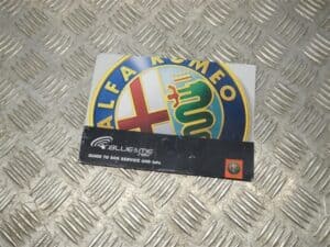 Blue&Me Nav Booklet Manual Owners Supplement 60431746 – Alfa Romeo 159 Brera Spider 2005-2012