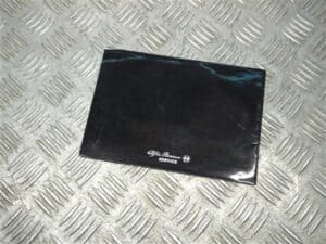Right Hand Drive Booklet Manual Owners Supplement 60431044 – Alfa Romeo 147 2001-2010